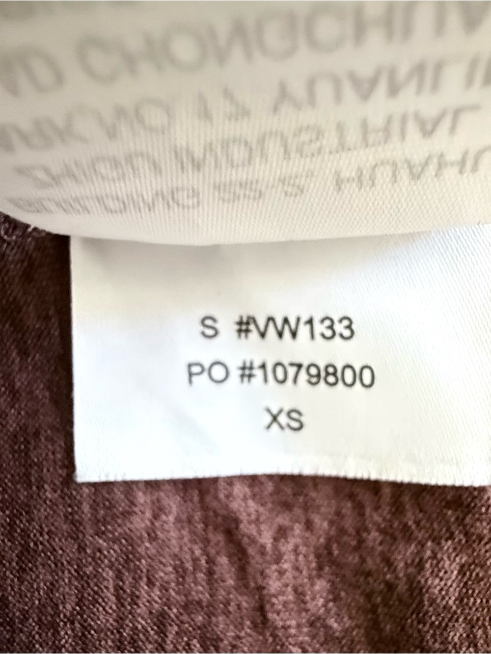 Vuori Daydream Crew Long Sleeve Top - Mulberry Heather - Size XS (EUC) - Picture 9 of 13